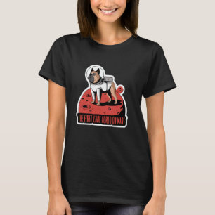 Camiseta Astronauta de Cane Corso en Marte - Gracioso perro