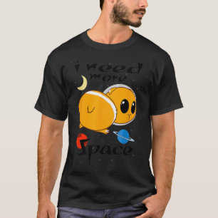 Camiseta Astronauta de cerdo de Guinea necesita más ciencia