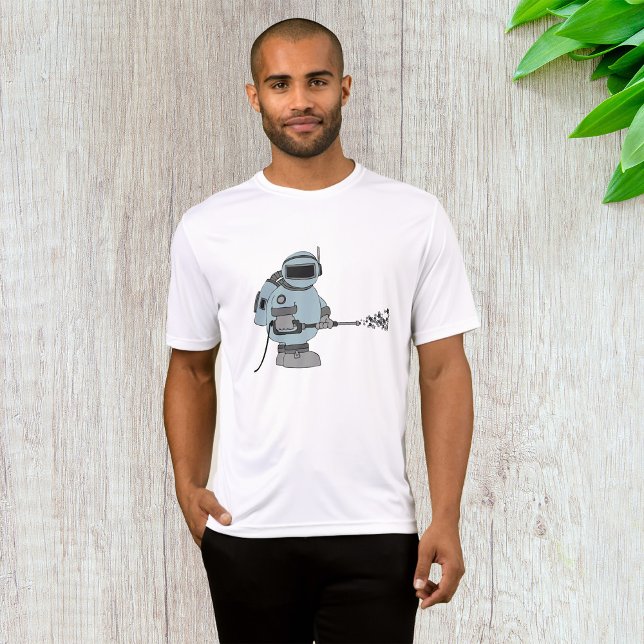 Camiseta Astronauta de ciencia ficción Space Janitor Sprayi (Subido por el creador)