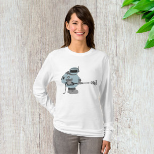 Camiseta Astronauta de ciencia ficción Space Janitor Sprayi