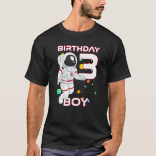Camiseta Astronauta de cumpleaños de 3 años de edad