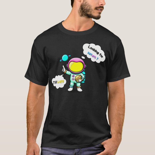 Camiseta Astronauta de Cute (Anverso)