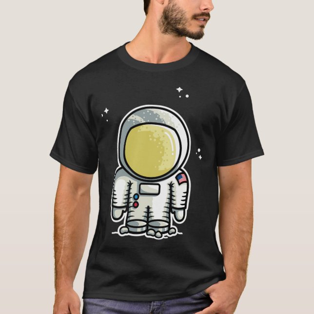 Camiseta Astronauta de Cute (Anverso)