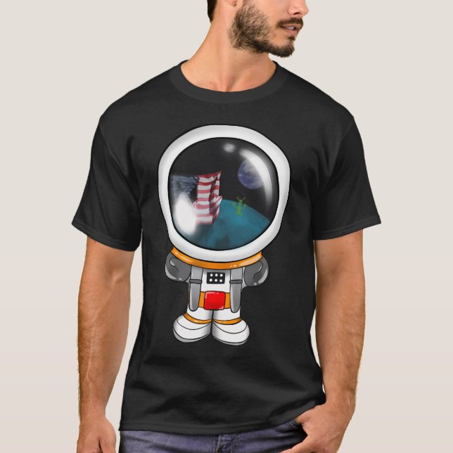 Camiseta Astronauta de Cutter Cookie (Anverso)