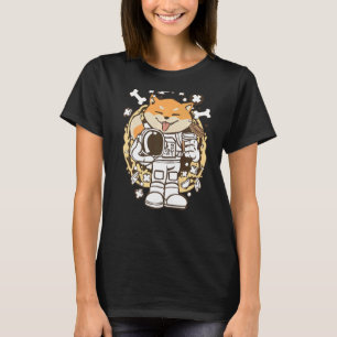 Camiseta Astronauta De Doge Shiba Inu En El Espacio Ultrate