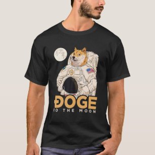 Camiseta Astronauta De Dogecoína Al Llanto Llanto De La Cad