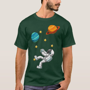 Camiseta Astronauta de escalada rocosa y de Bouldering
