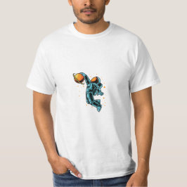 Camiseta Astronauta de fondo blanco