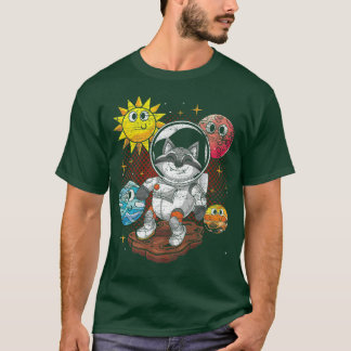 Camiseta Astronauta de Galay Forest Animal Lover Cute Plane