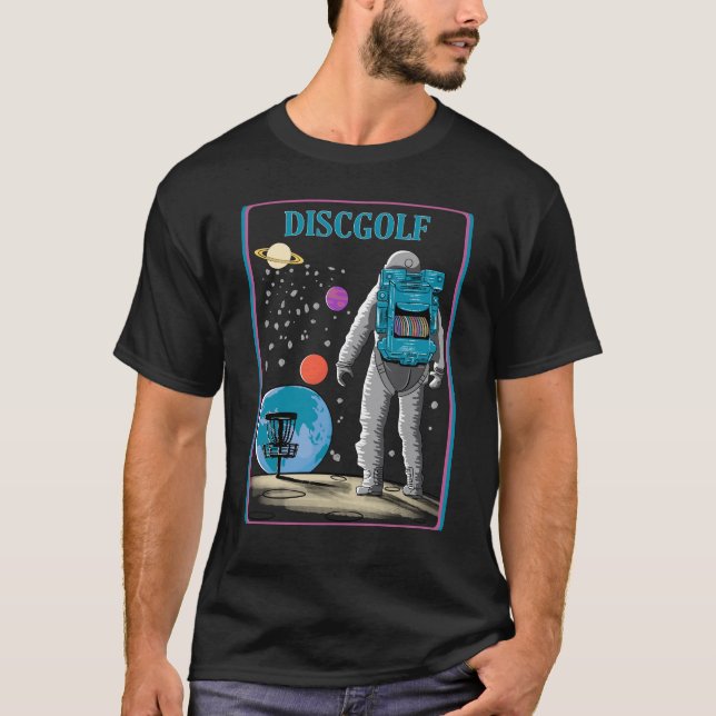 Camiseta Astronauta de golf en disco - Golf en disco (Anverso)