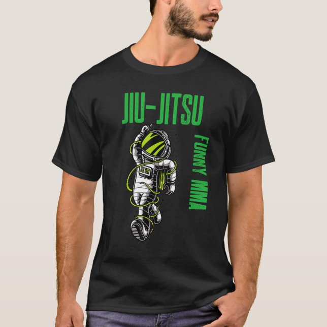 Camiseta Astronauta de Guay Jiu Jitsu Chill Mma Muay lucha  (Anverso)