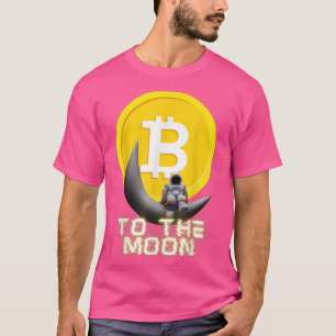Camiseta Astronauta De Intercambio De Bitcoin A La Criptocu