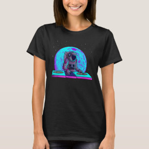 Camiseta Astronauta De Jockey De Disco Dj Radio Club Turnta