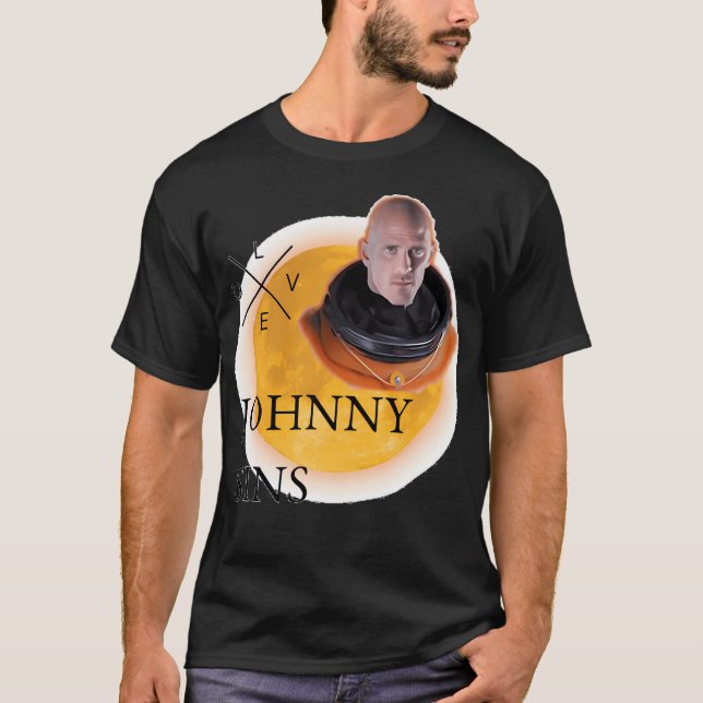 Camiseta Astronauta de Johnny Sins (Anverso)