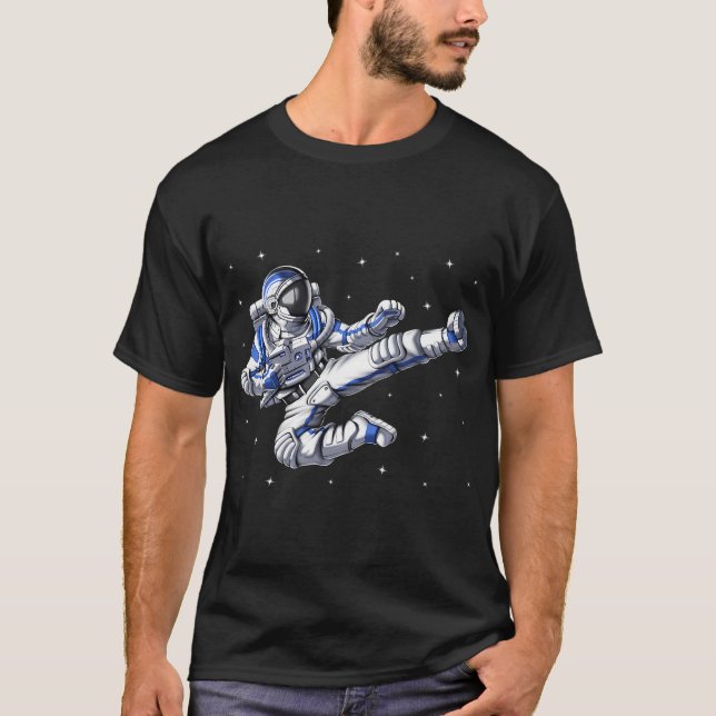 Camiseta Astronauta de karate (Anverso)