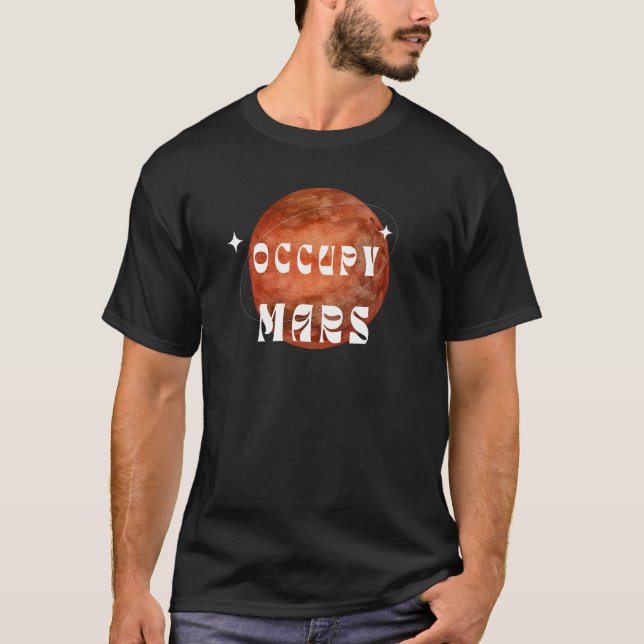 Camiseta Astronauta de la ciencia del espacio ultraterrestr (Anverso)