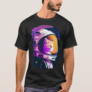 Camiseta Astronauta de la estética del espacio de vaporwave