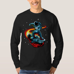 Camiseta Astronauta de la Fuerza Espacial del Día del Aster