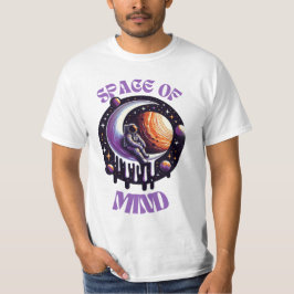 Camiseta Astronauta de la meditación cósmica: paz mental