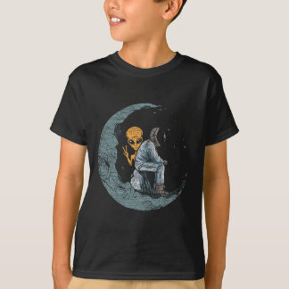 Camiseta Astronauta de la nave espacial planetaria