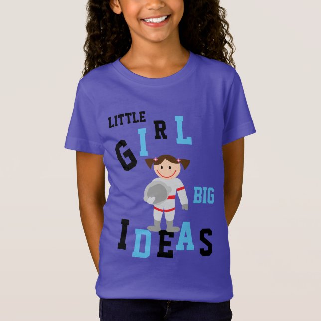 Camiseta Astronauta de las GRANDES IDEAS Añadir NOMBRE Cami (Anverso)