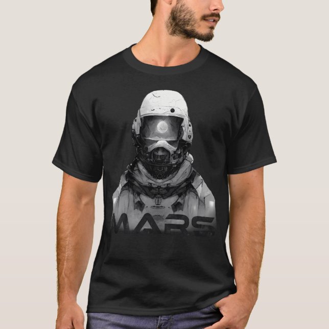 Camiseta Astronauta de Mars (Anverso)