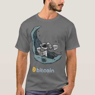 Camiseta Astronauta de minería de bitcoin HODL BTC Criptocu