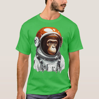 Camiseta astronauta de mono