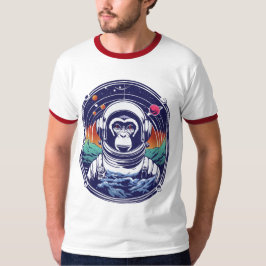 Camiseta Astronauta de mono espacial