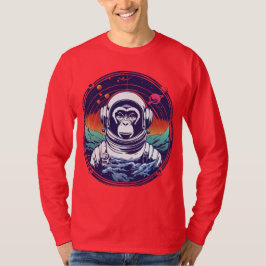 Camiseta Astronauta de mono espacial