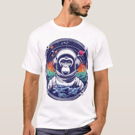 Camiseta Astronauta de mono espacial