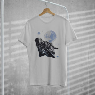 Camiseta Astronauta de moto