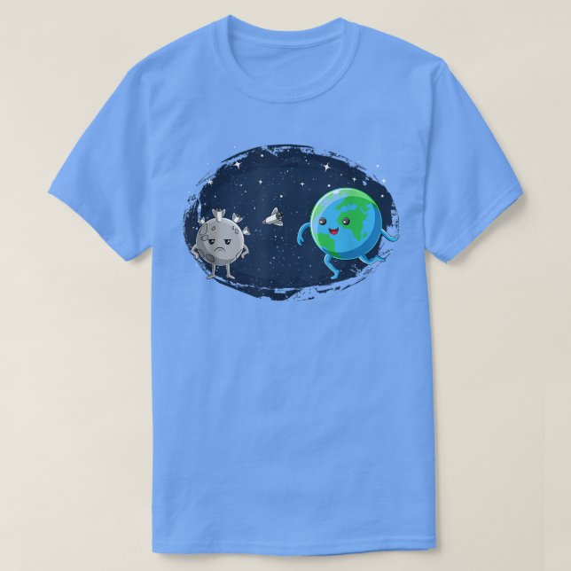 Camiseta Astronauta de nave espacial de exploración espacia (Diseño del anverso)