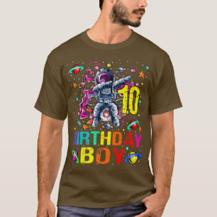 Camiseta Astronauta de niño de 10 años de edad espacio para