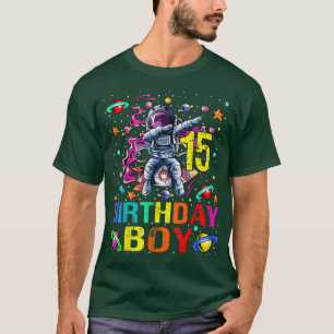 Camiseta Astronauta de niño de 15 años, 15.º espacio para n