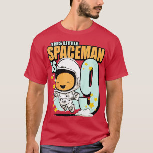 Camiseta Astronauta de niño de 9 años de edad