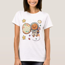 Astronauta de Pan de Jengibre Navidad Cute Espacio