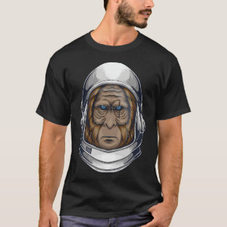 Camiseta Astronauta de pie grande
