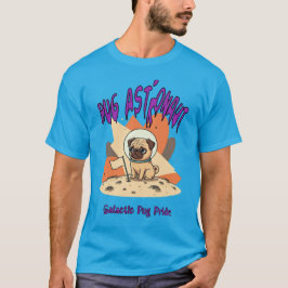 Camiseta Astronauta de Pug