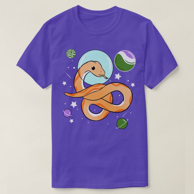 Camiseta Astronauta de serpientes Orgullo de género (Diseño del anverso)
