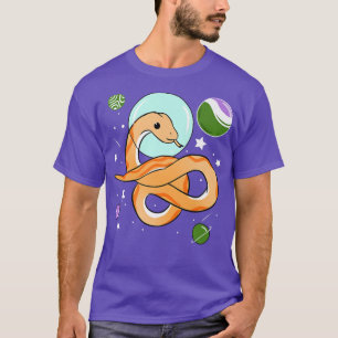 Camiseta Astronauta de serpientes Orgullo de género