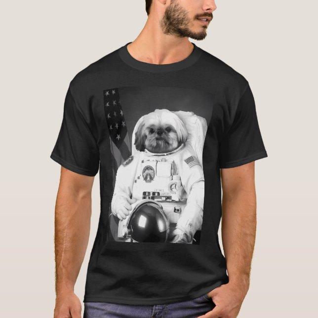 Camiseta Astronauta de Shitsu (Anverso)