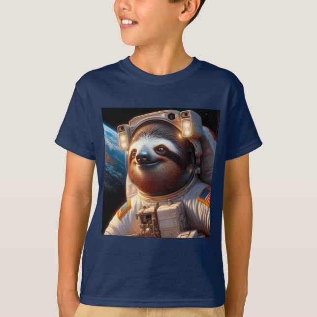 Camiseta Astronauta de Sloth (Anverso)