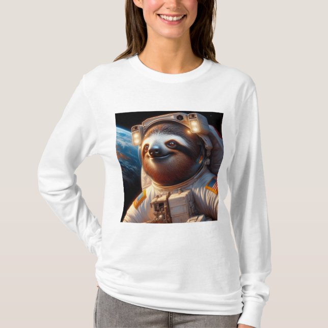 Camiseta Astronauta de Sloth (Anverso)