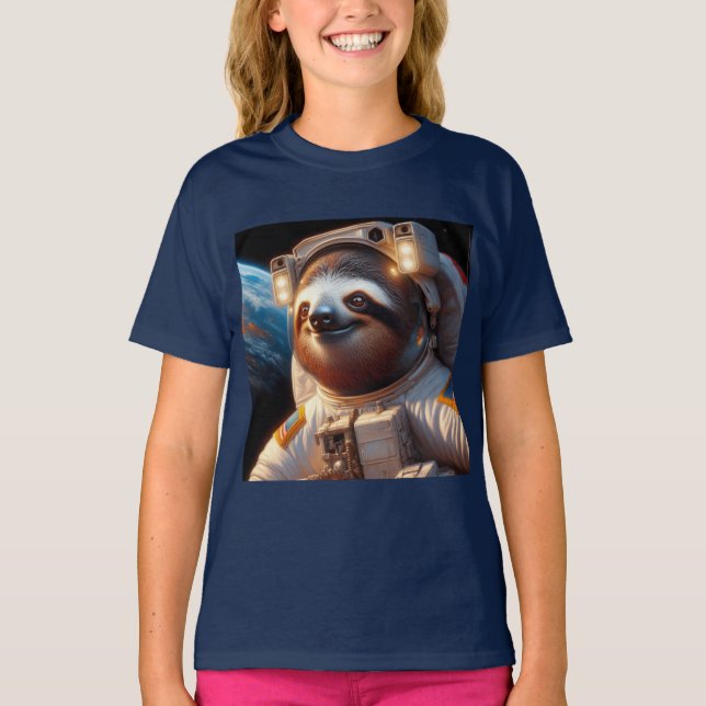 Camiseta Astronauta de Sloth (Anverso)
