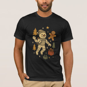 Camiseta Astronauta de Snowman - Navidades cósmicos: aventu