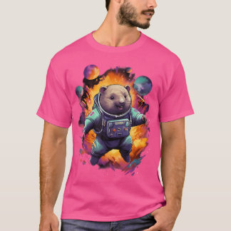 Camiseta Astronauta de Space Wombat