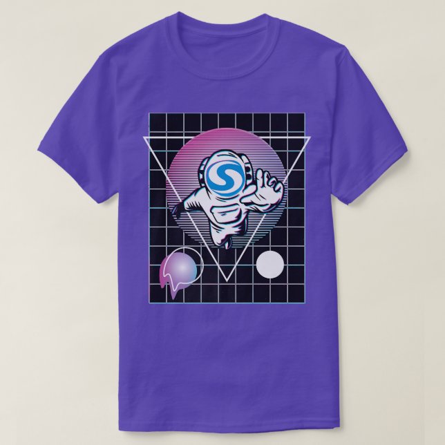 Camiseta Astronauta de Syscoin  (Diseño del anverso)