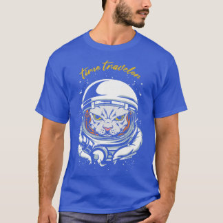 Camiseta Astronauta de tiempo de viaje de viaje de viaje de