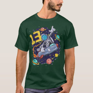Camiseta Astronauta de transbordador espacial de 13 años de